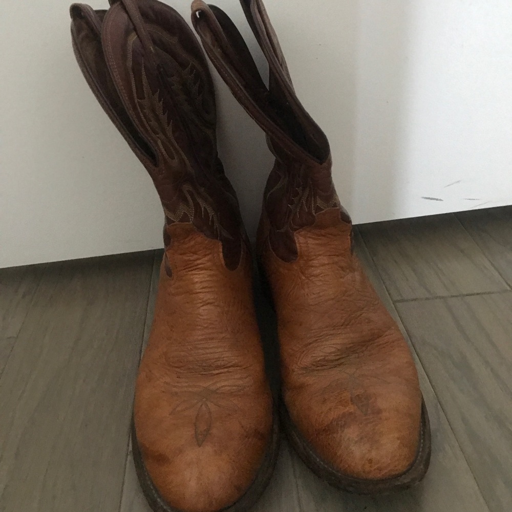 Ariat Men’s Two Tone Brown Cowboy Boots